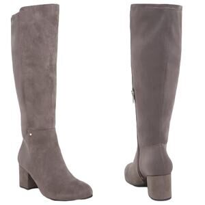 Torrid NWT Circus by Sam Edelman Grey Faux Suede & Neoprene Boot WW Size 9 NIB